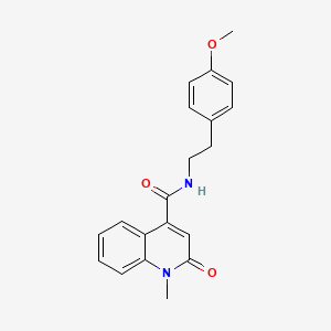 N-[2-(4-methoxyphenyl)ethyl]-1-methyl-2-oxo-1,2-dihydroquinoline-4-carboxamide