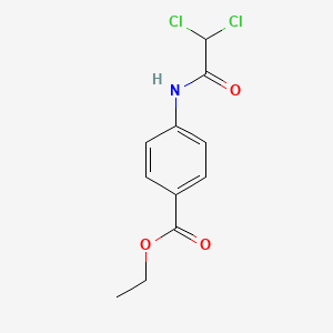 Ethyl 4-[(2,2-dichloroacetyl)amino]benzoate