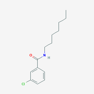 3-chloro-N-heptylbenzamide