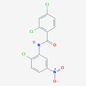 2,4-dichloro-N-(2-chloro-5-nitrophenyl)benzamide