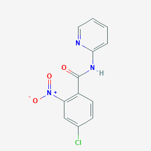 4-chloro-2-nitro-N-(pyridin-2-yl)benzamide