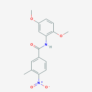 N-(2,5-dimethoxyphenyl)-3-methyl-4-nitrobenzamide