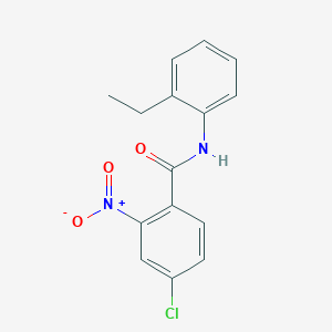 4-chloro-N-(2-ethylphenyl)-2-nitrobenzamide