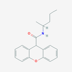 N-pentan-2-yl-9H-xanthene-9-carboxamide