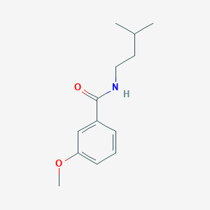 3-methoxy-N-(3-methylbutyl)benzamide