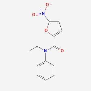 N-ethyl-5-nitro-N-phenylfuran-2-carboxamide