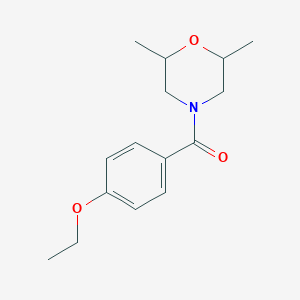 (2,6-Dimethylmorpholin-4-yl)(4-ethoxyphenyl)methanone