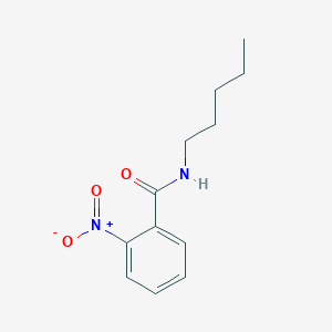 molecular formula C12H16N2O3 B11022898 2-nitro-N-pentylbenzamide 