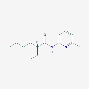 2-ethyl-N-(6-methylpyridin-2-yl)hexanamide