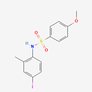 N-(4-iodo-2-methylphenyl)-4-methoxybenzenesulfonamide