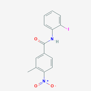 N-(2-iodophenyl)-3-methyl-4-nitrobenzamide