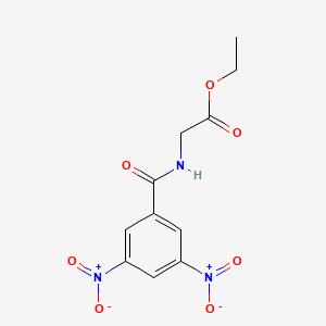 Ethyl 2-[(3,5-dinitrobenzoyl)amino]acetate