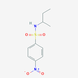 Benzenesulfonamide, N-(1-methylpropyl)-4-nitro-