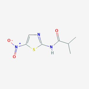 2-methyl-N-(5-nitro-1,3-thiazol-2-yl)propanamide