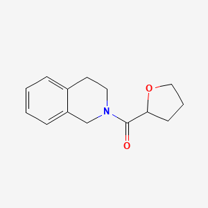 3,4-dihydroisoquinolin-2(1H)-yl(tetrahydrofuran-2-yl)methanone