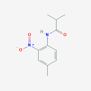 2-methyl-N-(4-methyl-2-nitrophenyl)propanamide