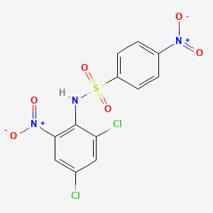 N-(2,4-dichloro-6-nitrophenyl)-4-nitrobenzenesulfonamide