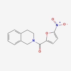 3,4-dihydroisoquinolin-2(1H)-yl(5-nitrofuran-2-yl)methanone