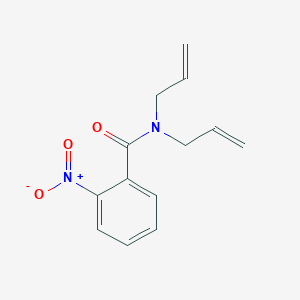 molecular formula C13H14N2O3 B11023576 2-nitro-N,N-di(prop-2-en-1-yl)benzamide 