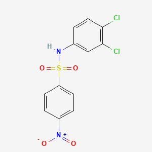 N-(3,4-dichlorophenyl)-4-nitrobenzenesulfonamide