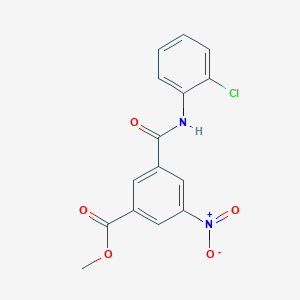 Methyl 3-[(2-chlorophenyl)carbamoyl]-5-nitrobenzoate