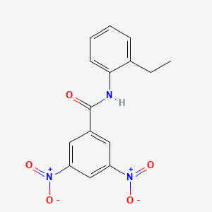 N-(2-ethylphenyl)-3,5-dinitrobenzamide