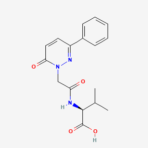 N-[(6-oxo-3-phenylpyridazin-1(6H)-yl)acetyl]-L-valine