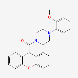 [4-(2-methoxyphenyl)piperazin-1-yl]-(9H-xanthen-9-yl)methanone