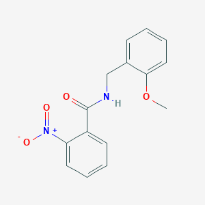 molecular formula C15H14N2O4 B11024152 N-(2-methoxybenzyl)-2-nitrobenzamide 