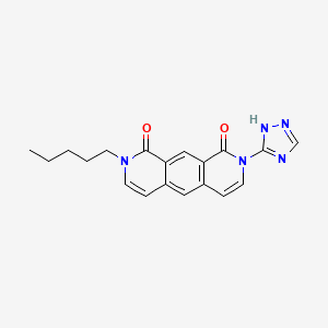 2-pentyl-8-(1H-1,2,4-triazol-5-yl)pyrido[4,3-g]isoquinoline-1,9(2H,8H)-dione