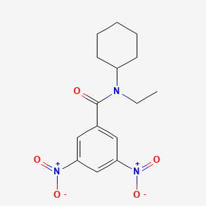 N-cyclohexyl-N-ethyl-3,5-dinitrobenzamide