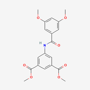 Dimethyl 5-[(3,5-dimethoxybenzoyl)amino]isophthalate