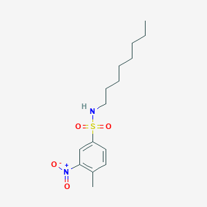 4-methyl-3-nitro-N-octylbenzenesulfonamide