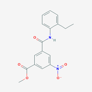 Methyl 3-[(2-ethylphenyl)carbamoyl]-5-nitrobenzoate