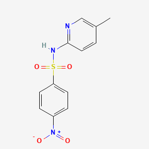 N-(5-methylpyridin-2-yl)-4-nitrobenzenesulfonamide