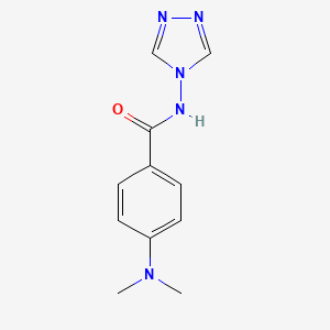 4-(dimethylamino)-N-(4H-1,2,4-triazol-4-yl)benzamide