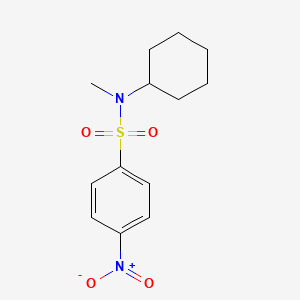 N-cyclohexyl-N-methyl-4-nitrobenzenesulfonamide