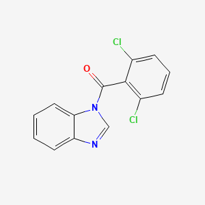 1H-benzimidazol-1-yl(2,6-dichlorophenyl)methanone