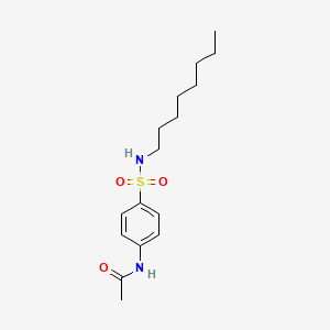 N-[4-(octylsulfamoyl)phenyl]acetamide