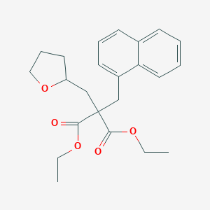 B110254 Diethyl (1-naphthylmethyl)(tetrahydrofurfuryl)malonate CAS No. 85068-37-7