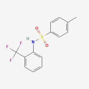 4-methyl-N-[2-(trifluoromethyl)phenyl]benzenesulfonamide