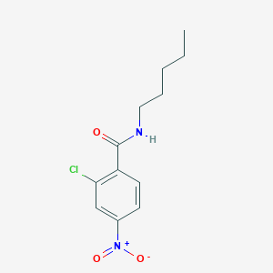 2-chloro-4-nitro-N-pentylbenzamide