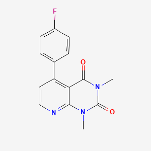 5-(4-fluorophenyl)-1,3-dimethylpyrido[2,3-d]pyrimidine-2,4(1H,3H)-dione