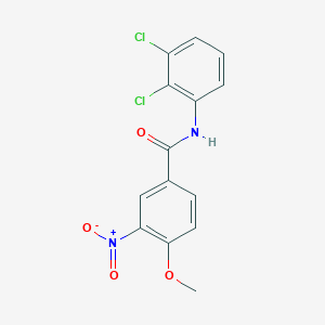 N-(2,3-dichlorophenyl)-4-methoxy-3-nitrobenzamide