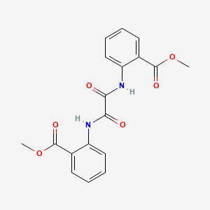 Methyl 2-({2-[2-(methoxycarbonyl)anilino]-2-oxoacetyl}amino)benzoate