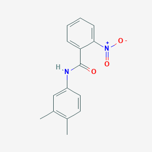 N-(3,4-dimethylphenyl)-2-nitrobenzamide