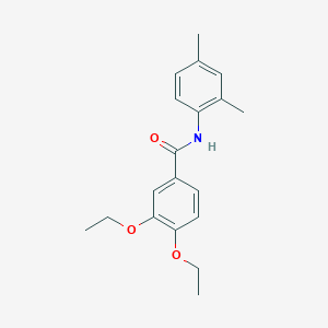 molecular formula C19H23NO3 B11025823 N-(2,4-dimethylphenyl)-3,4-diethoxybenzamide 