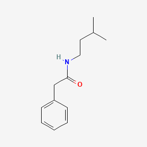 molecular formula C13H19NO B11025966 Benzeneacetamide, n-(3-methylbutyl)- 