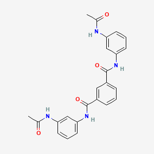 N,N'-bis[3-(acetylamino)phenyl]isophthalamide