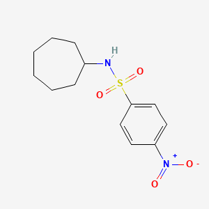 N-cycloheptyl-4-nitrobenzenesulfonamide